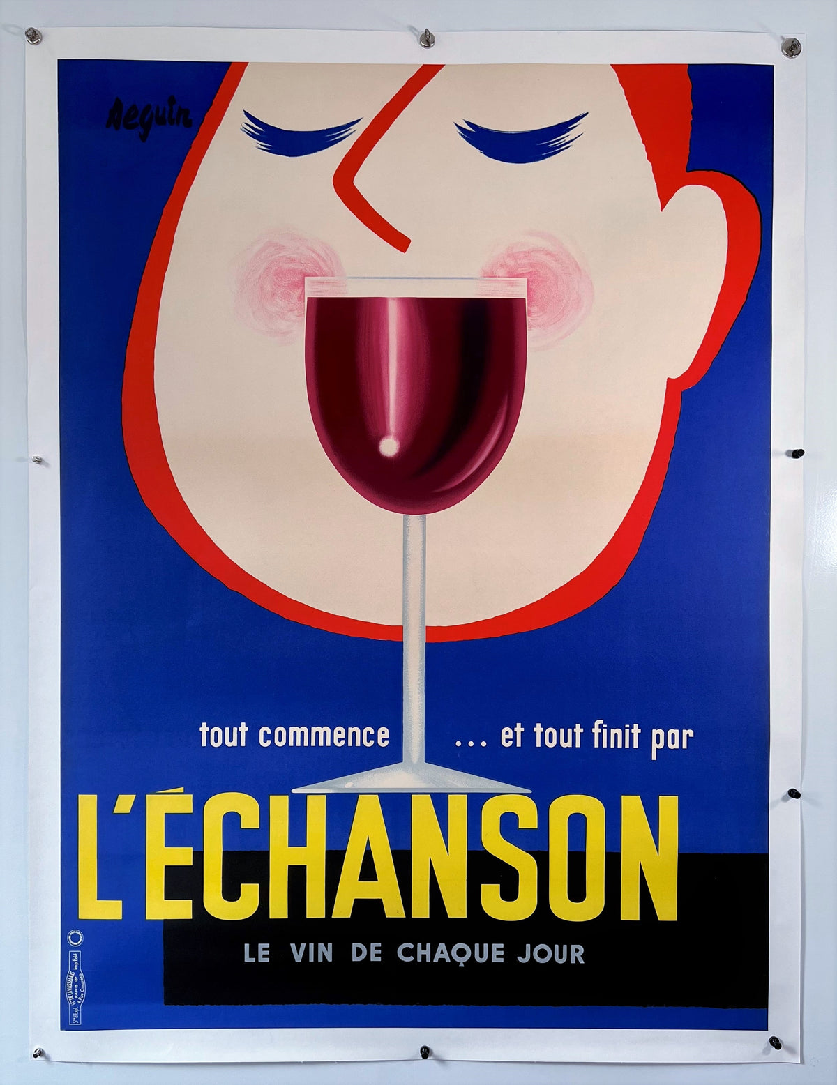L&#39;Echason By Seguin - Authentic Vintage Poster