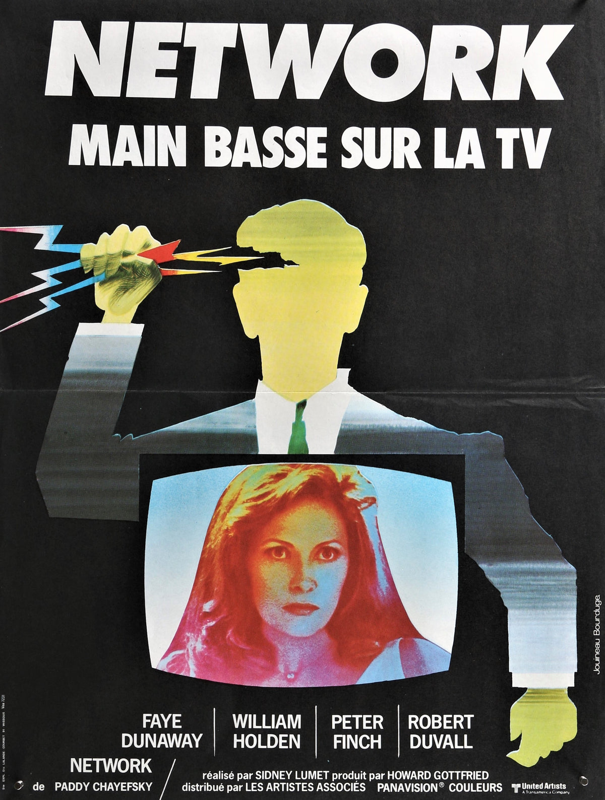 The Network- French - Authentic Vintage Poster