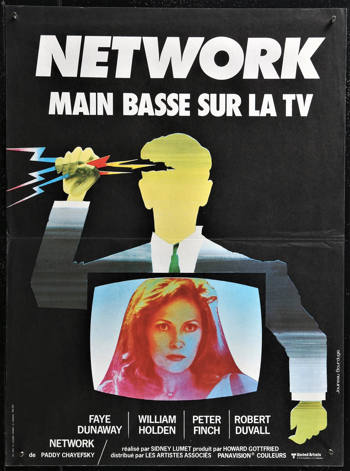 The Network- French - Authentic Vintage Poster