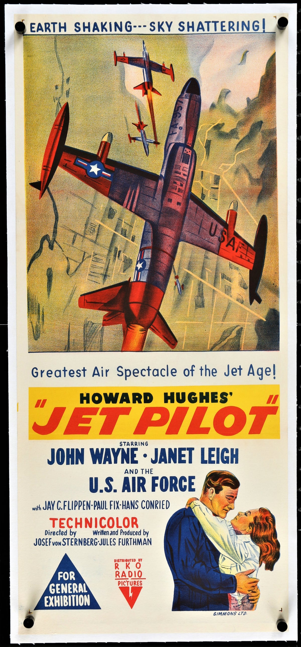 Jet Pilot - Authentic Vintage Poster