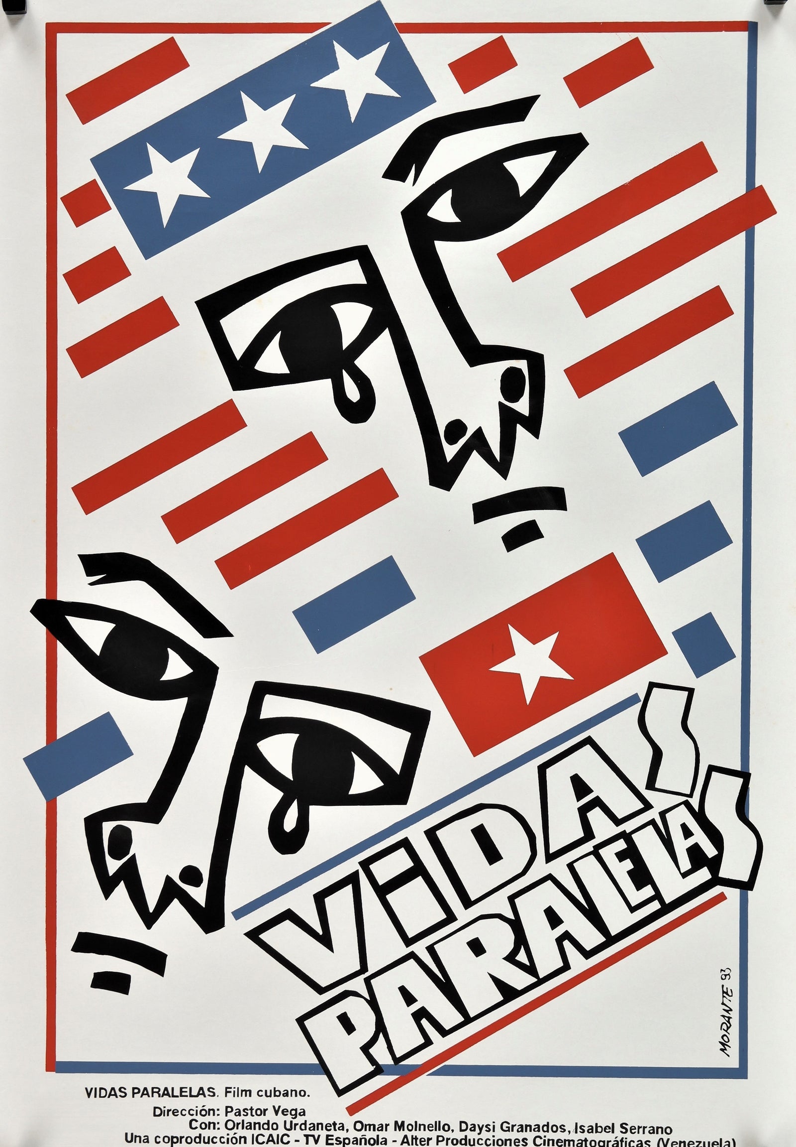 Vidas Paralelas- Parallel Lives - Authentic Vintage Poster