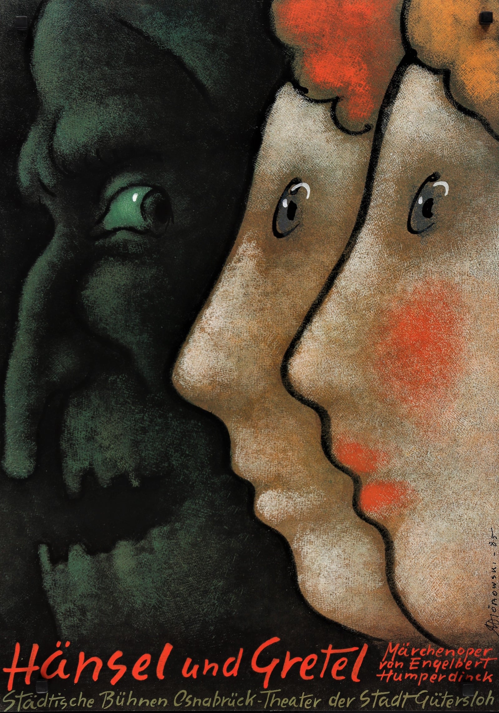 Hansel Und Gretel - Authentic Vintage Poster