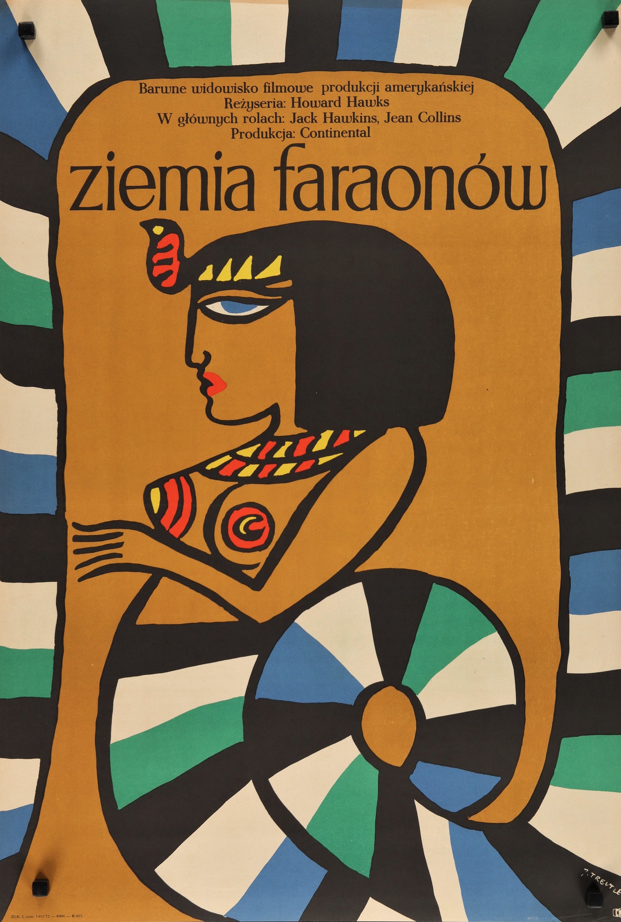 Land of Pharaohs - Authentic Vintage Poster