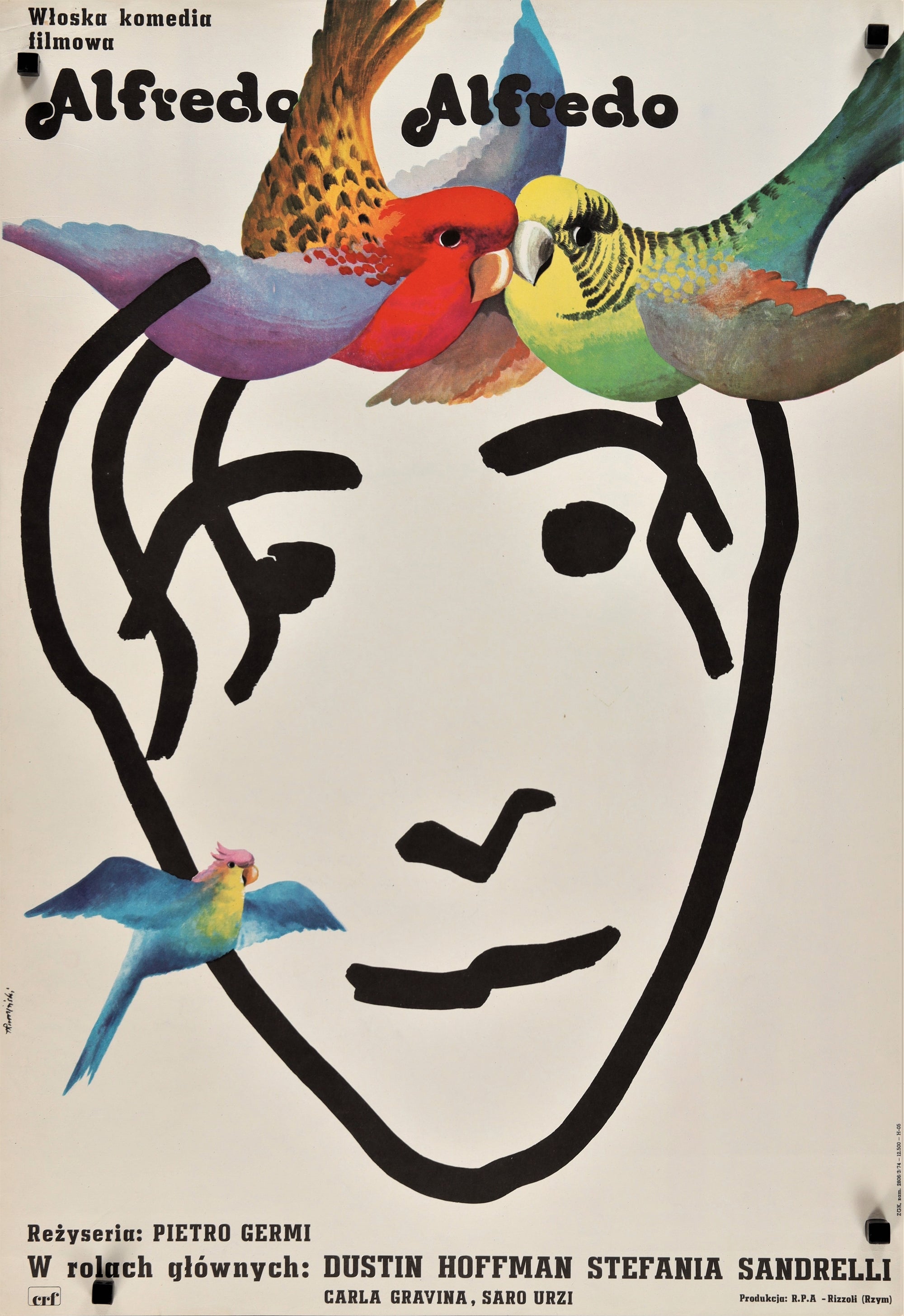 Alfredo Alfredo - Authentic Vintage Poster