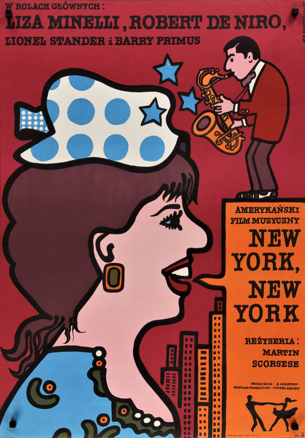 New York, New York - Authentic Vintage Poster