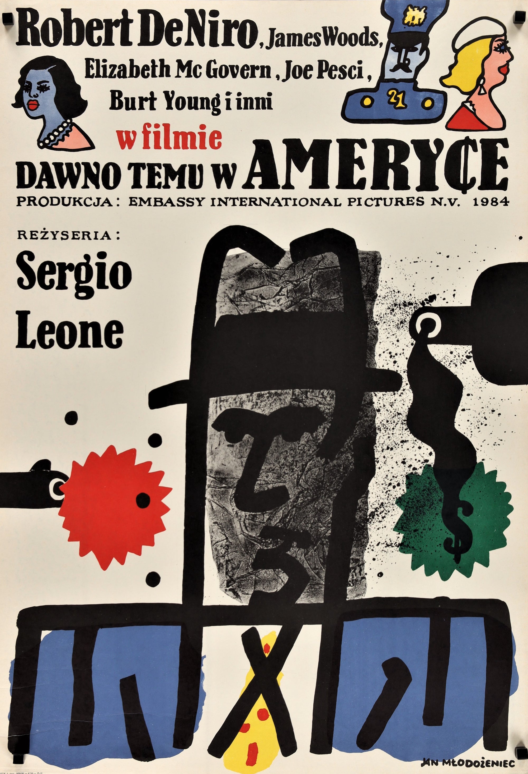 Once Upon a Time in America - Authentic Vintage Poster