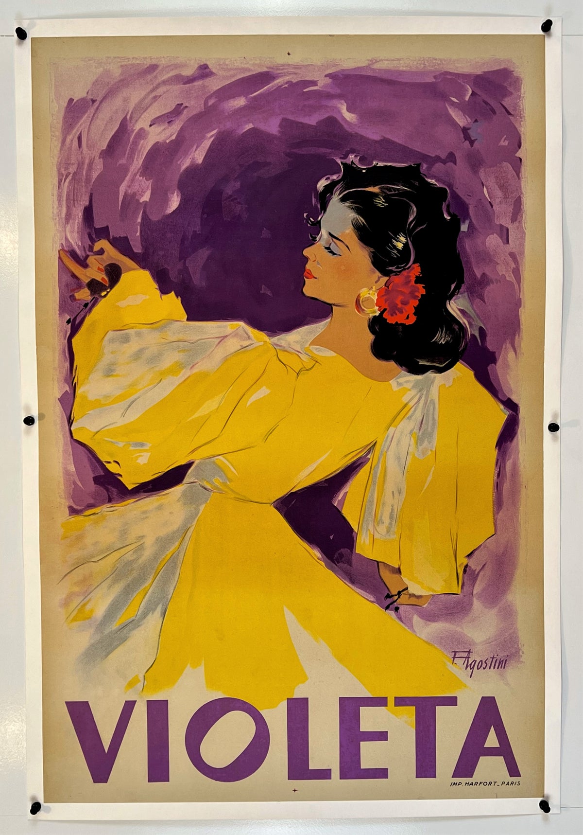 Violeta - Authentic Vintage Poster