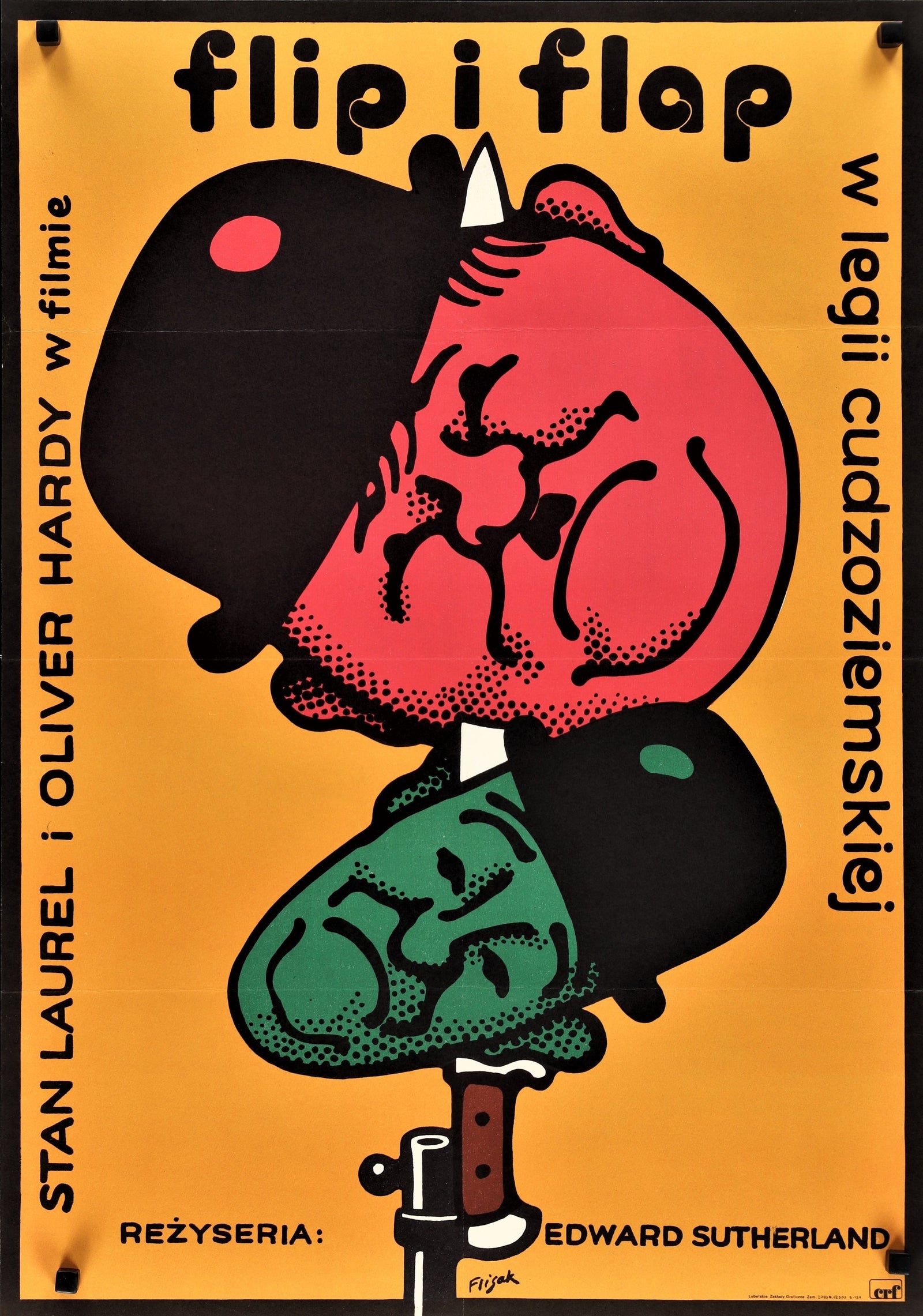 Flying Deuces - Authentic Vintage Poster