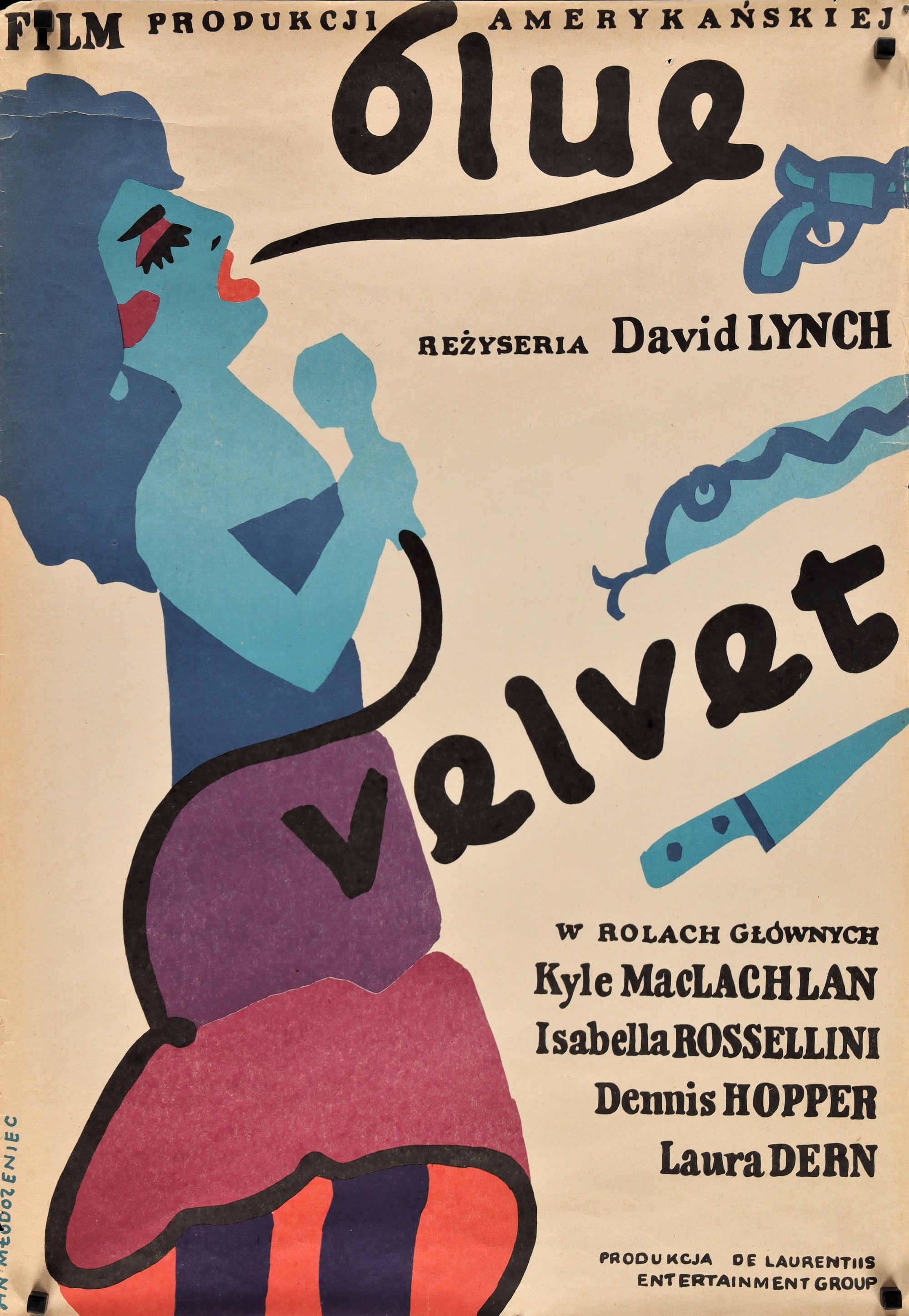 Blue Velvet - Authentic Vintage Poster