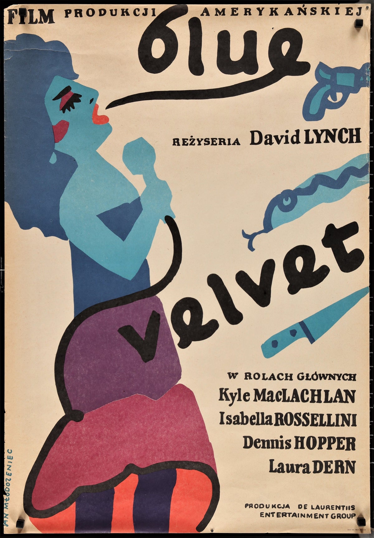Blue Velvet - Authentic Vintage Poster