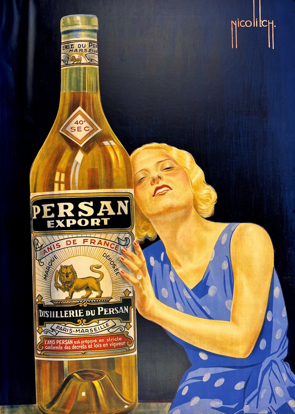 Persan Export - Authentic Vintage Poster