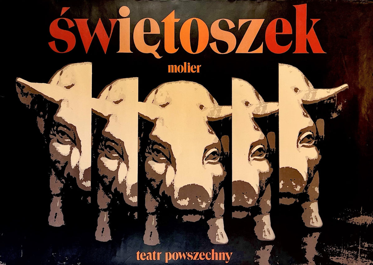 Swietoszek Pigs - Authentic Vintage Poster