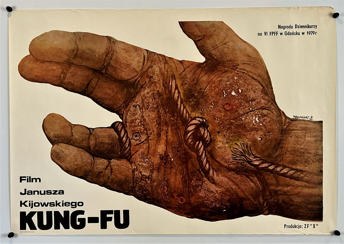 Kung-Fu, Polish Release - Authentic Vintage Poster