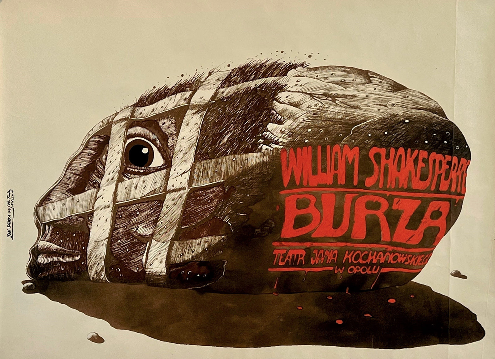 The Tempest- Shakespeare - Authentic Vintage Poster