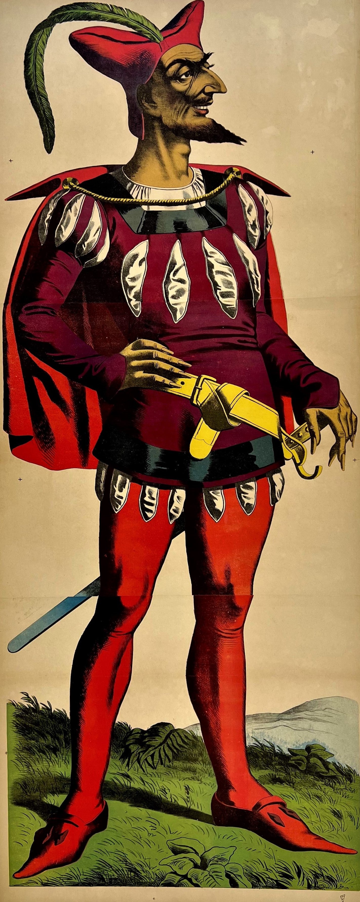 Wissembourg Devil - Authentic Vintage Poster