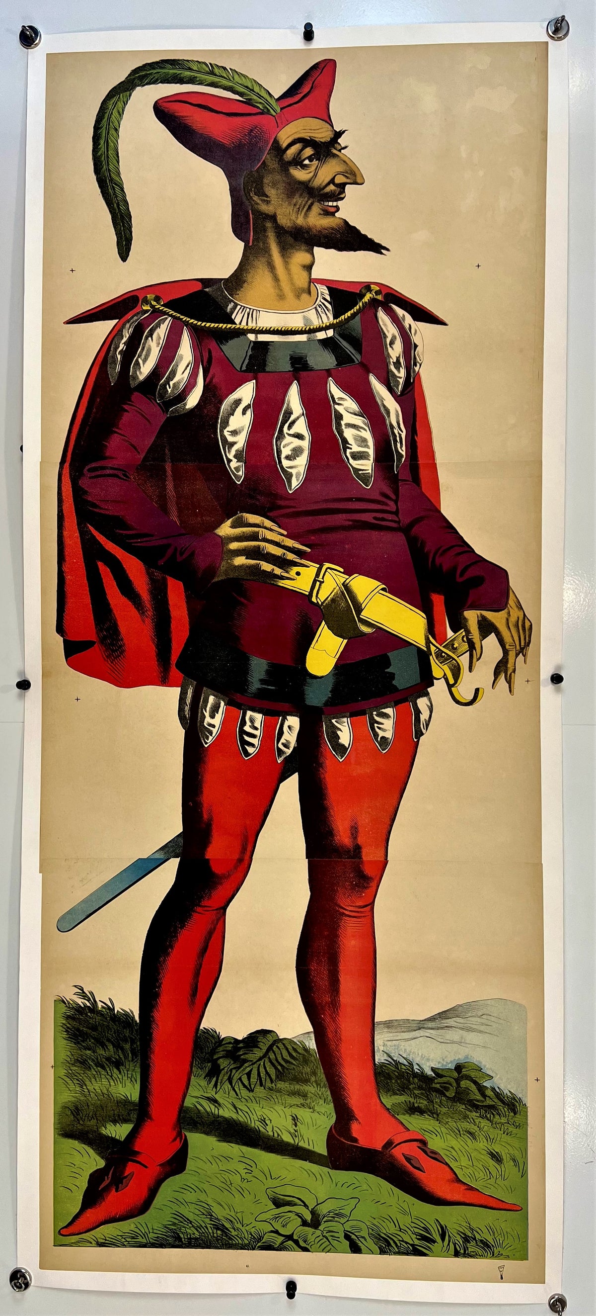 Wissembourg Devil - Authentic Vintage Poster