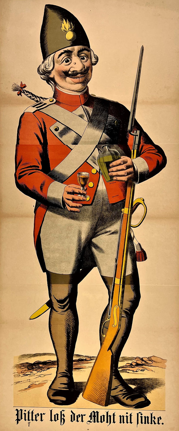 Wissembourg Soldier - Authentic Vintage Poster