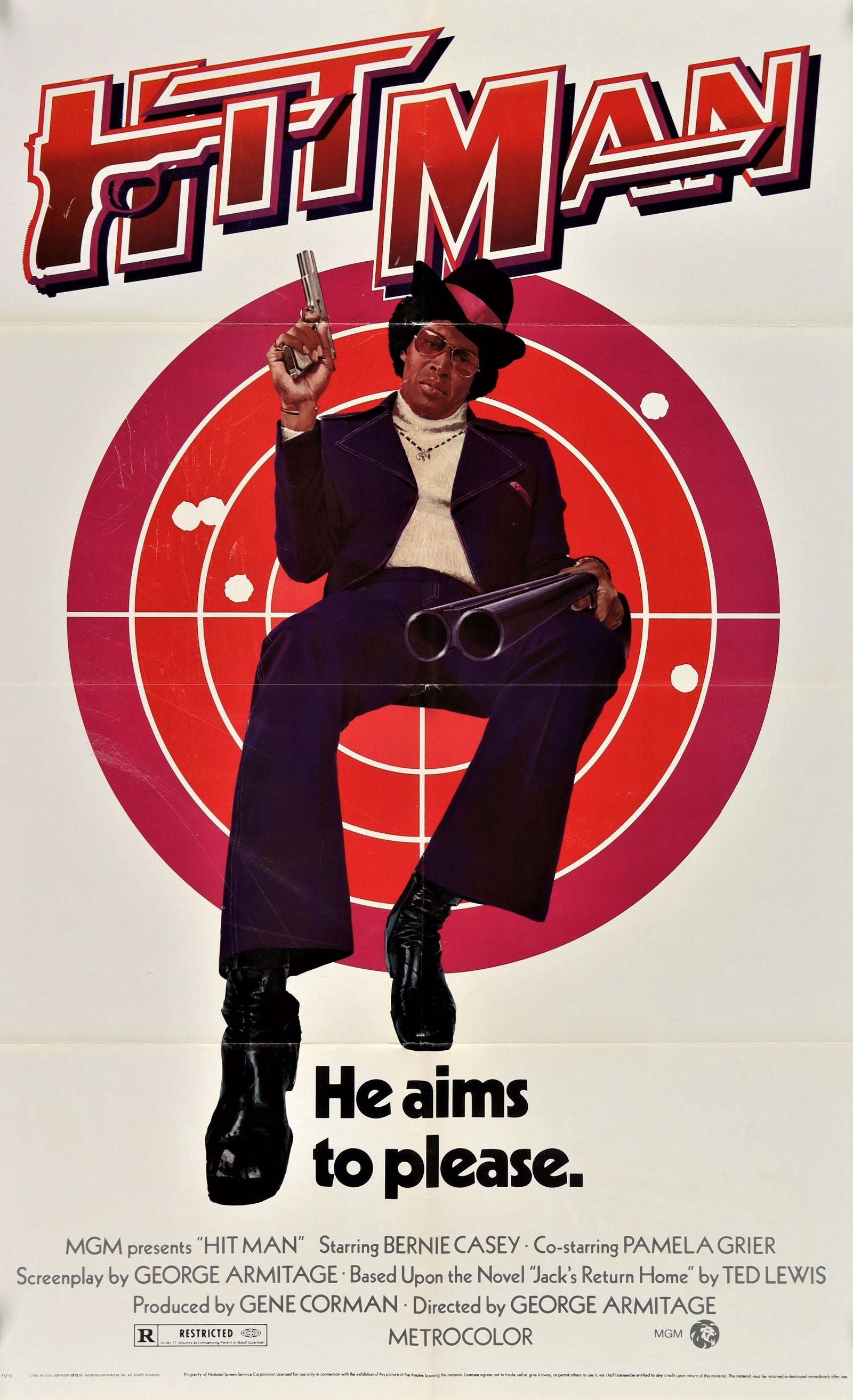 Hit Man - Authentic Vintage Poster