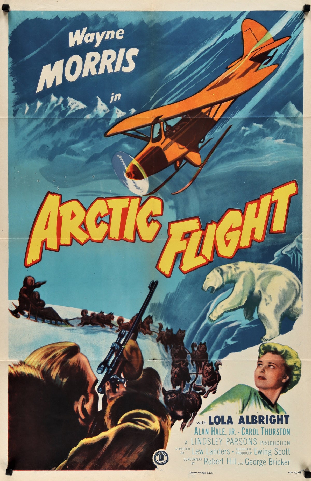 Artic Flight - Authentic Vintage Poster