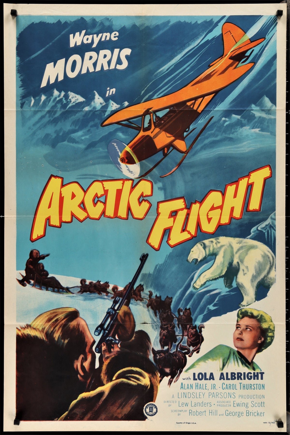 Artic Flight - Authentic Vintage Poster