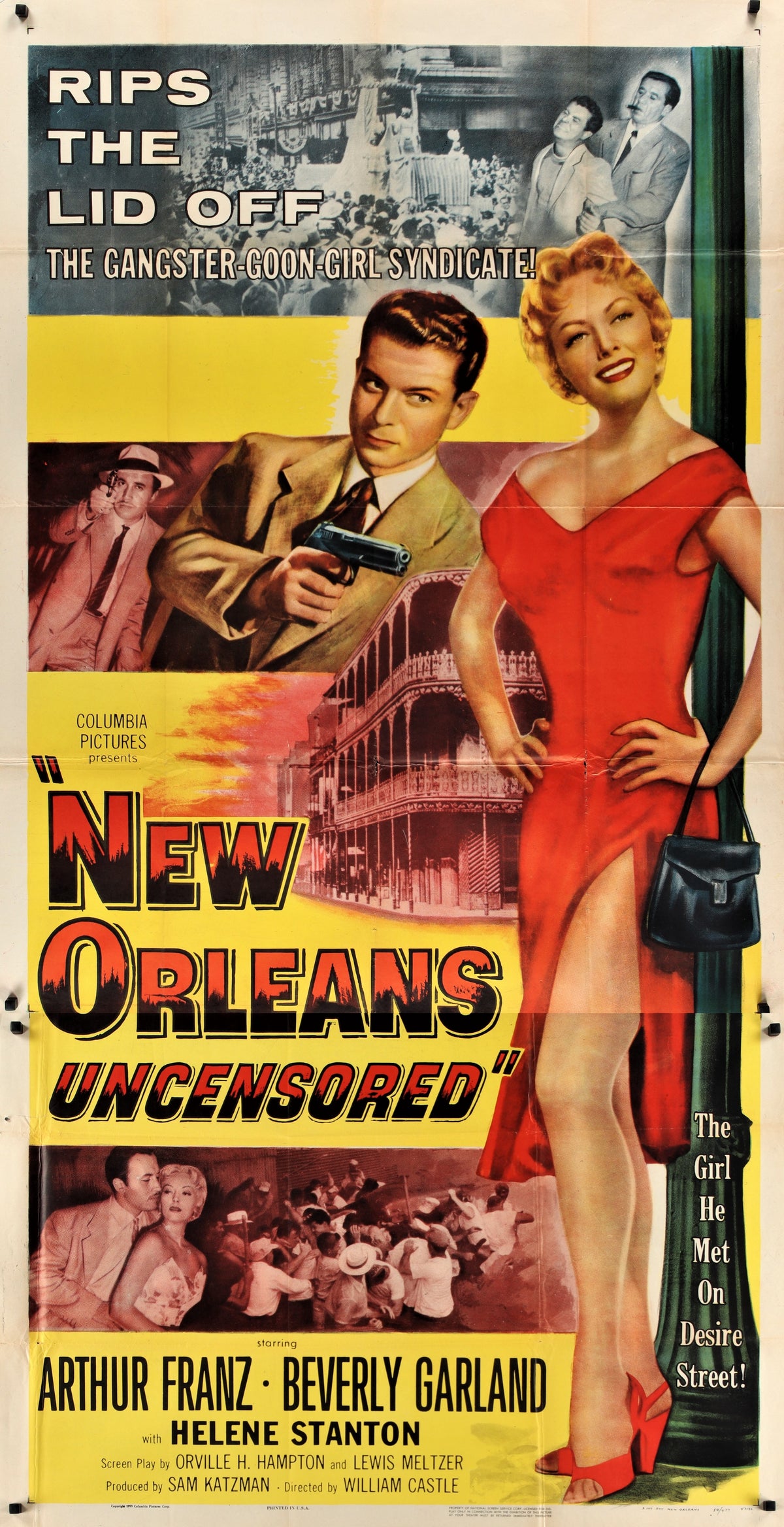 New Orleans Uncensored - Authentic Vintage Poster
