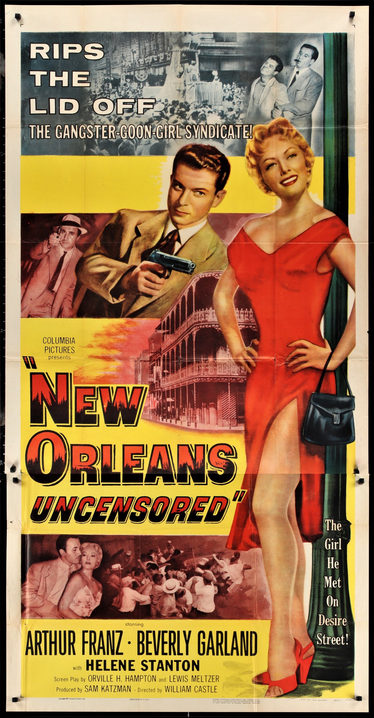 New Orleans Uncensored - Authentic Vintage Poster