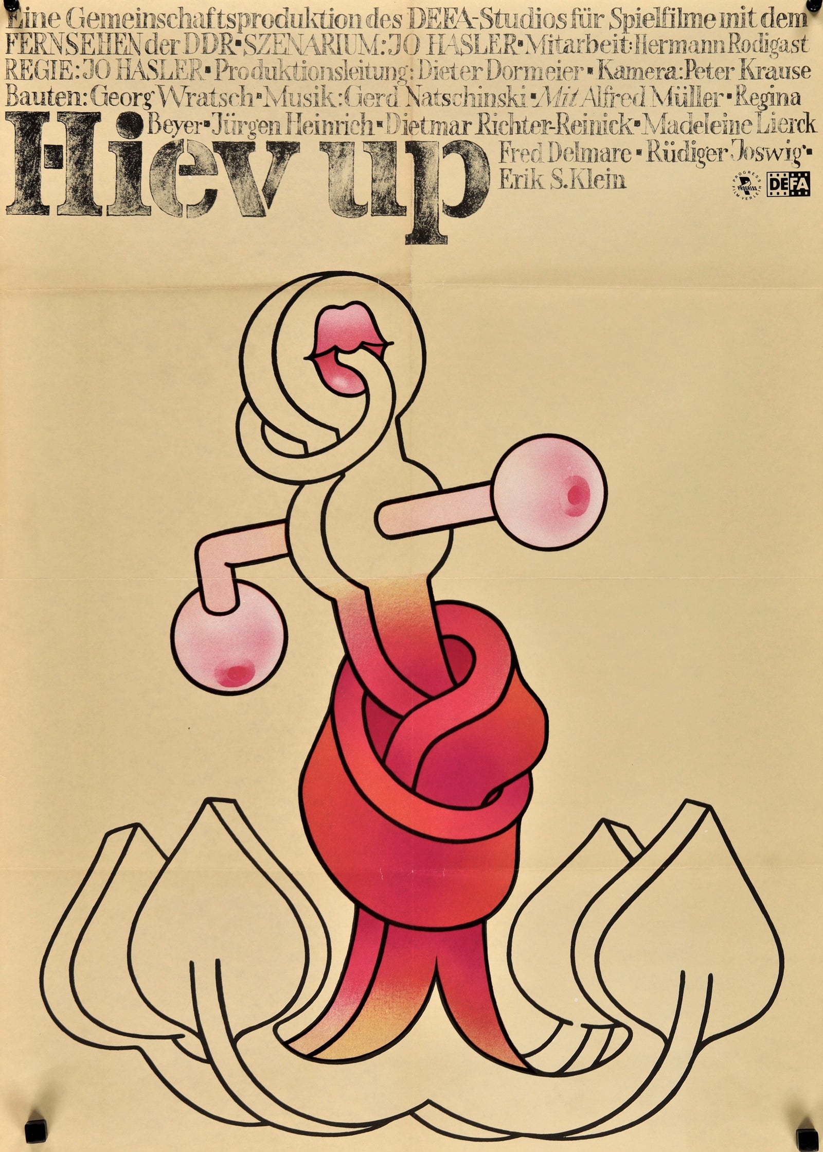 Hiev Up - German - Authentic Vintage Poster