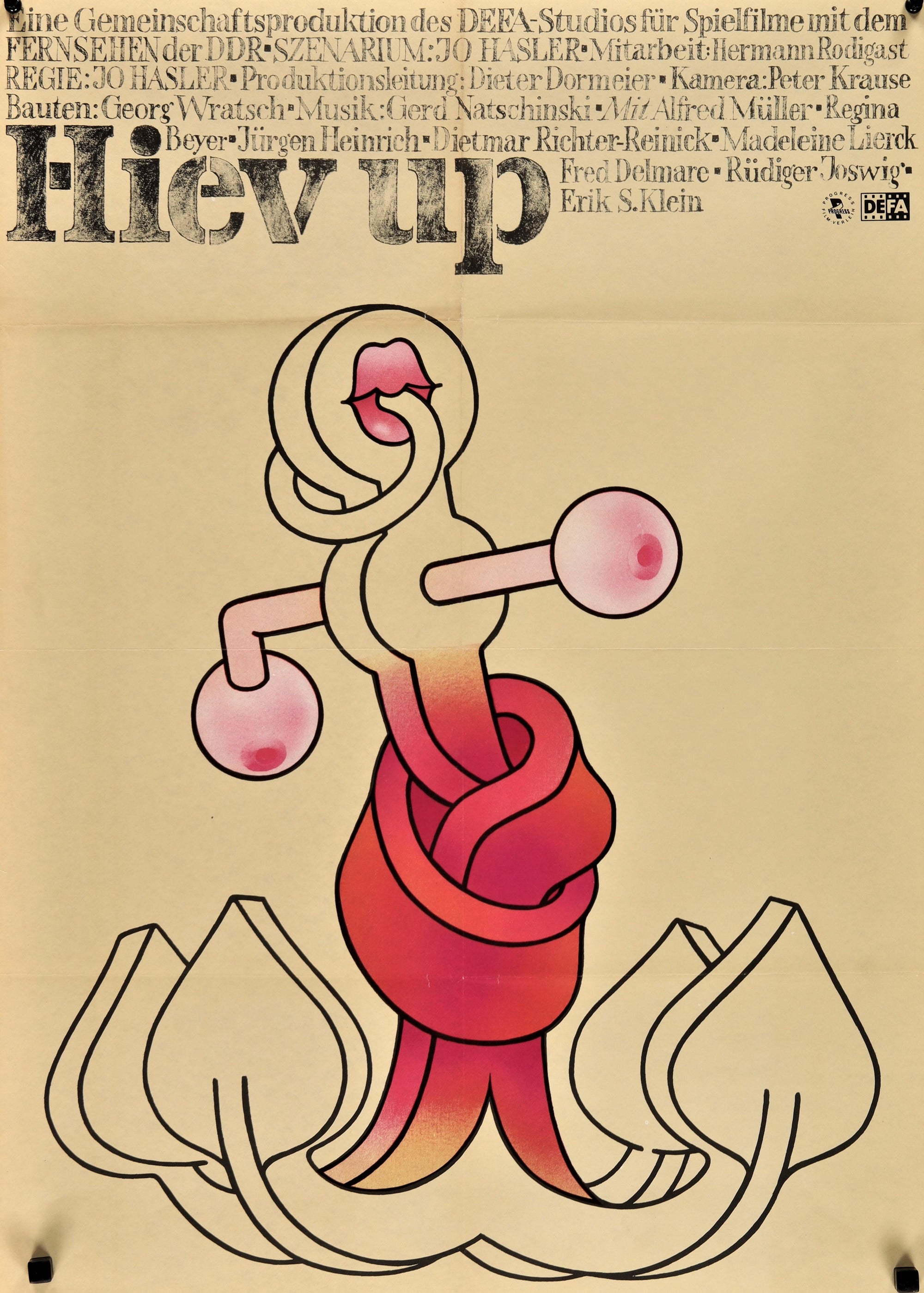 Hiev Up - German - Authentic Vintage Poster