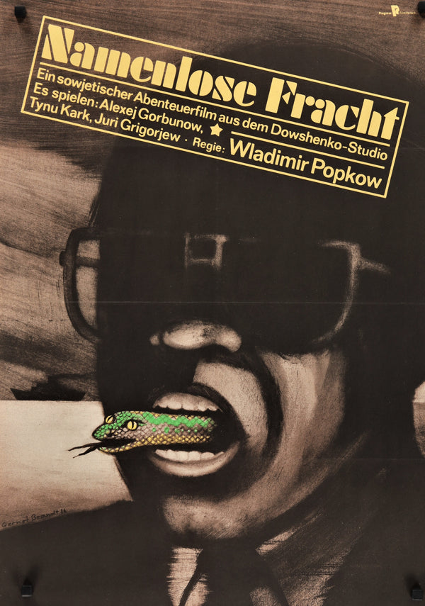 Cargo Without the Marking - Authentic Vintage Poster