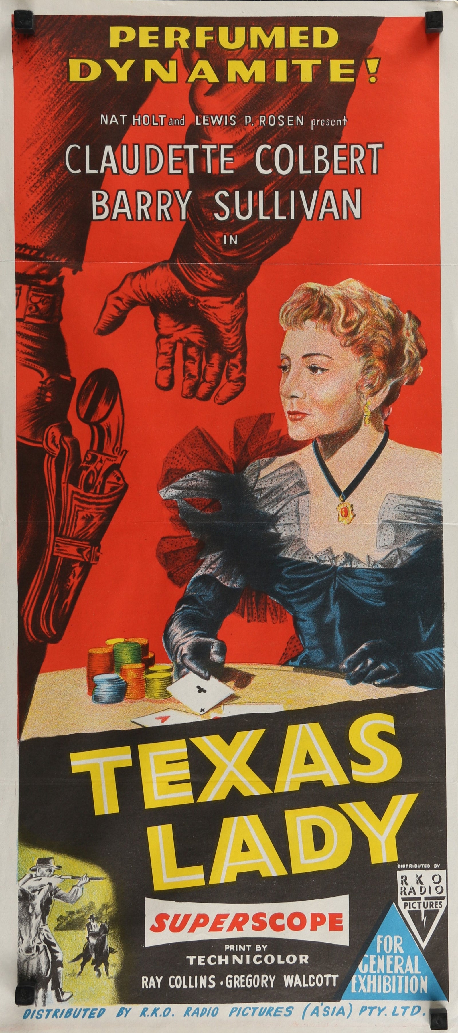 Texas Lady - Authentic Vintage Poster