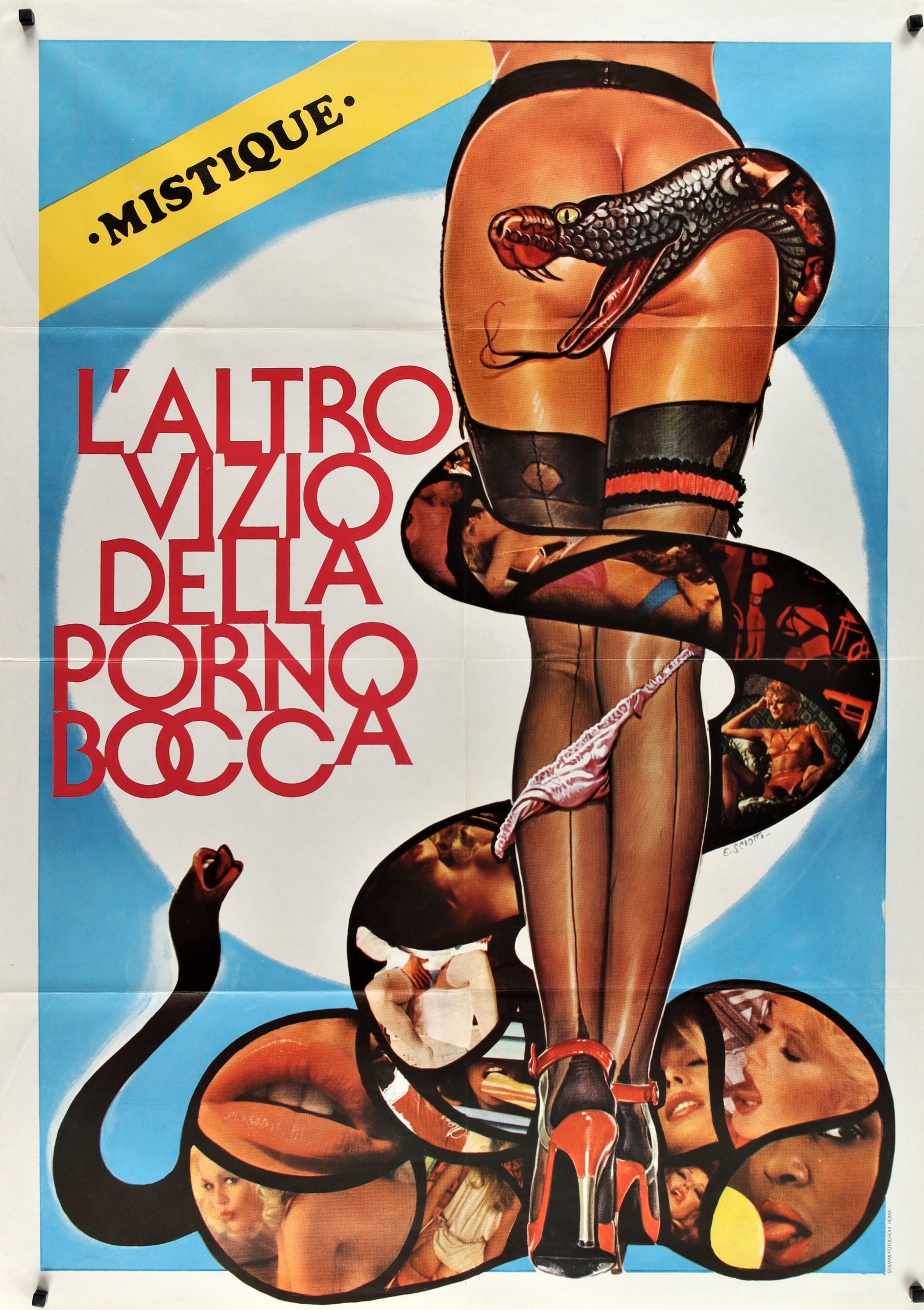 Mystique Italian - Authentic Vintage Poster