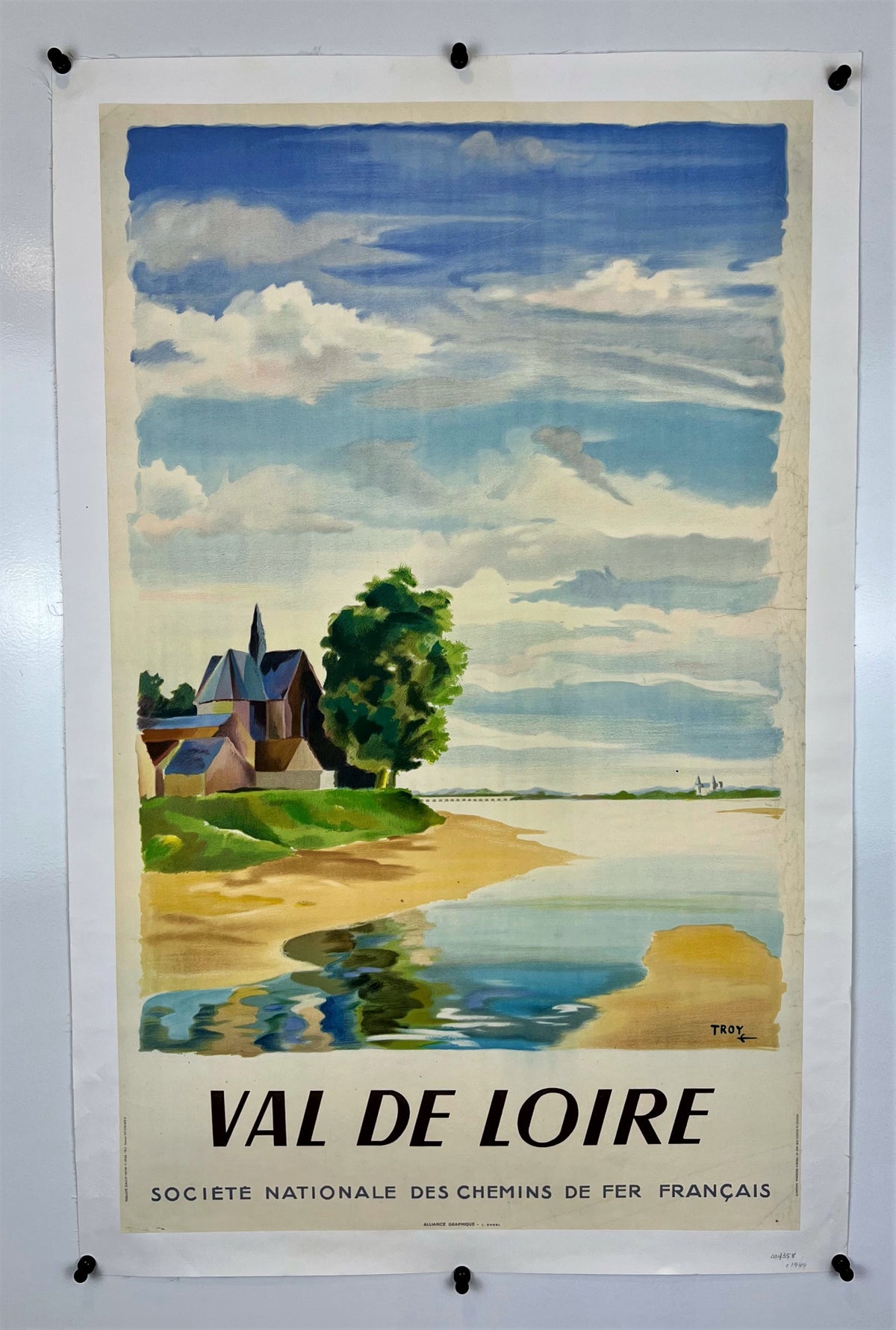 Val de Loire - Authentic Vintage Poster