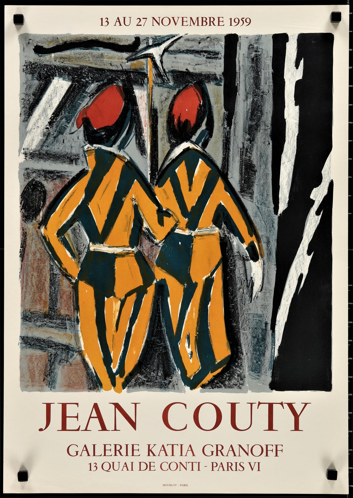 Jean Couty- Galerie Katia Granoff - Authentic Vintage Poster