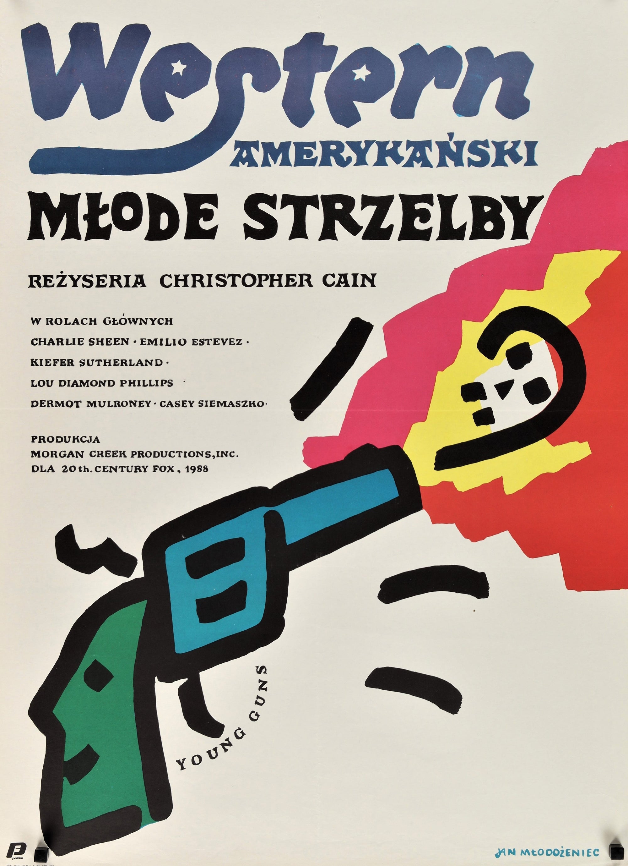 Young Guns - Authentic Vintage Poster