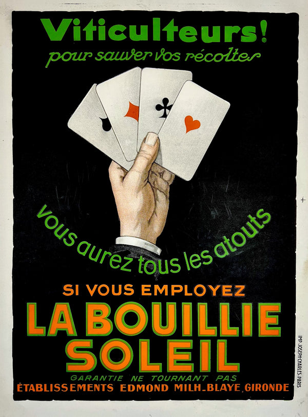 Viticulteurs - Authentic Vintage Poster