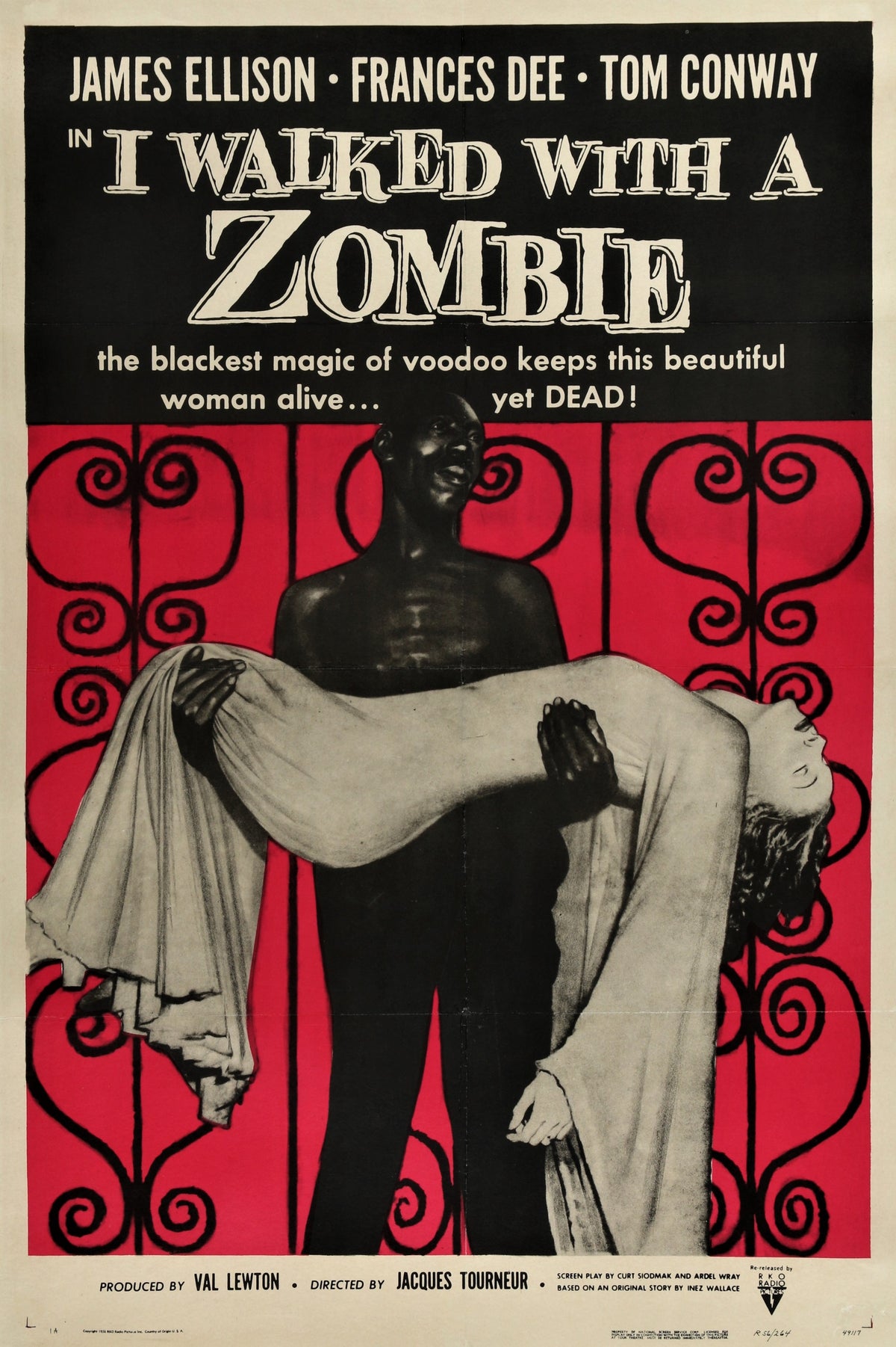 I Waked With a Zombie - Authentic Vintage Poster