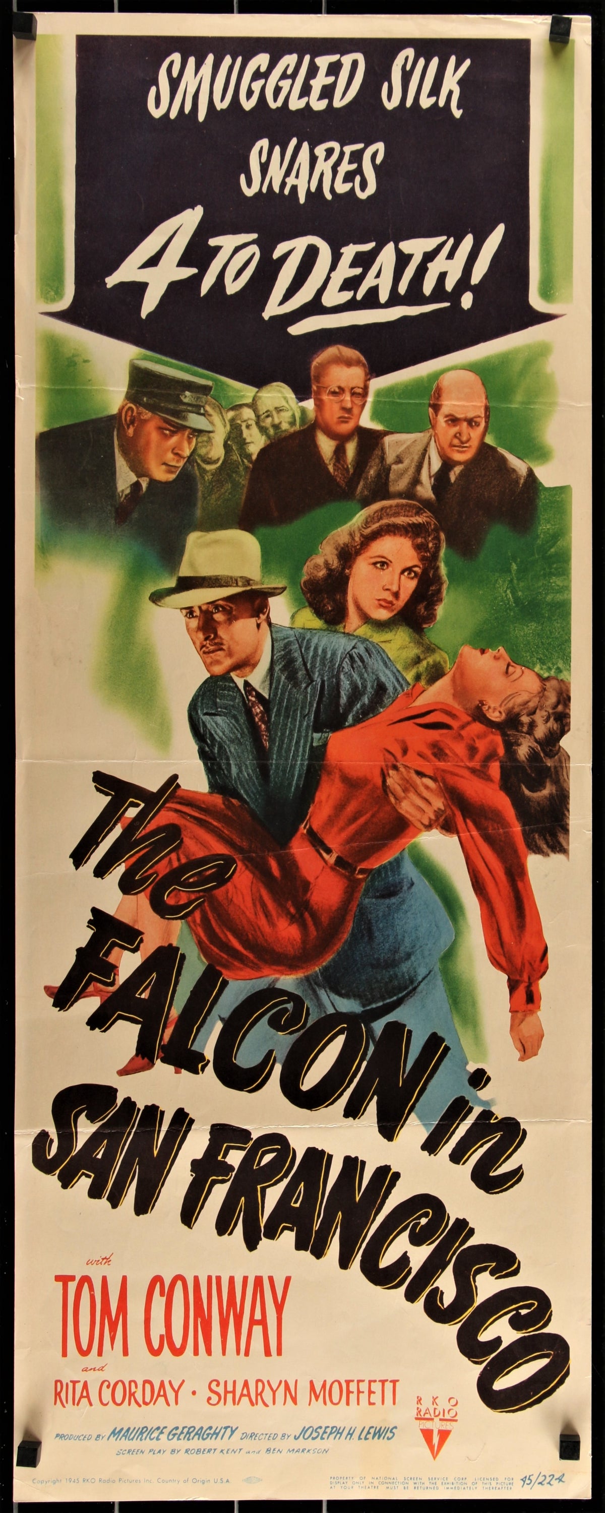 The Falcon of San Francisco - Authentic Vintage Poster