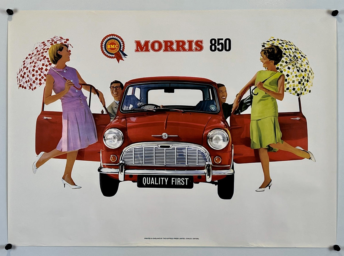 MGB Morris 850 - Authentic Vintage Poster