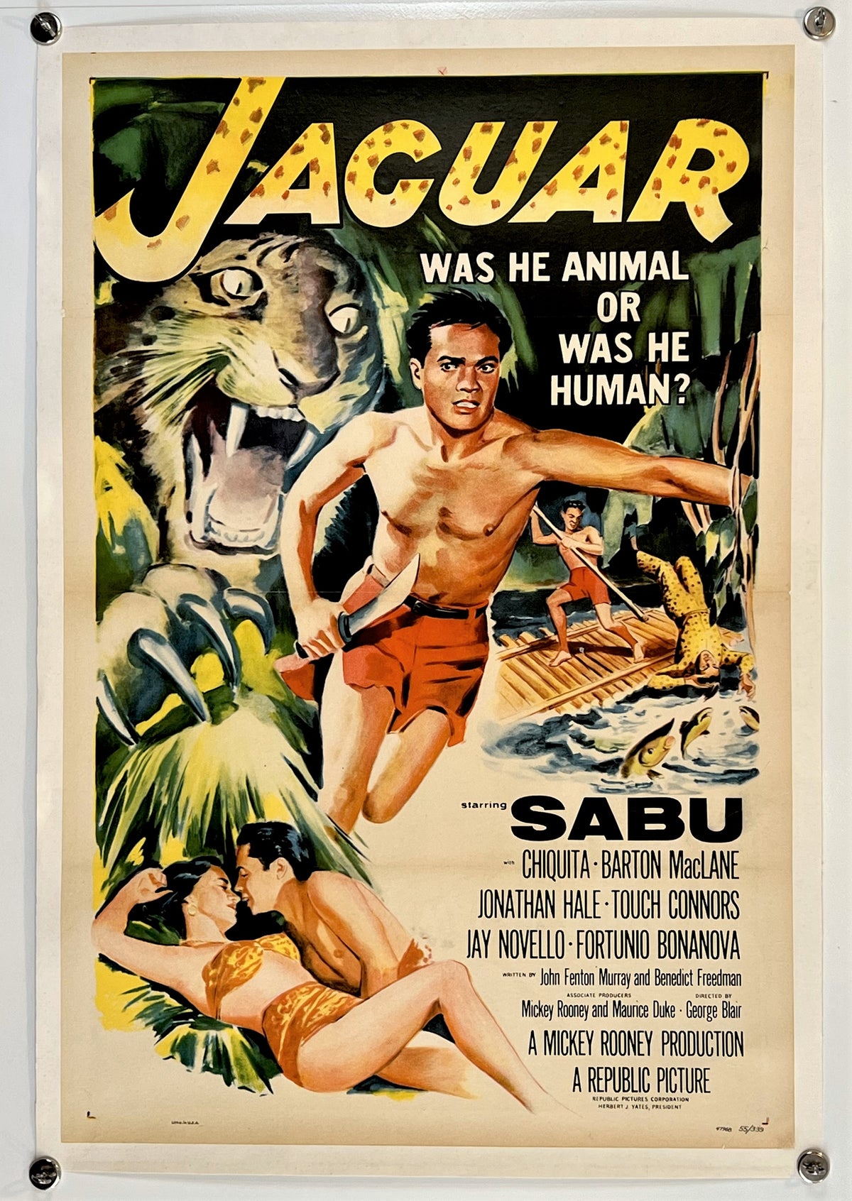 Jaguar - Authentic Vintage Poster