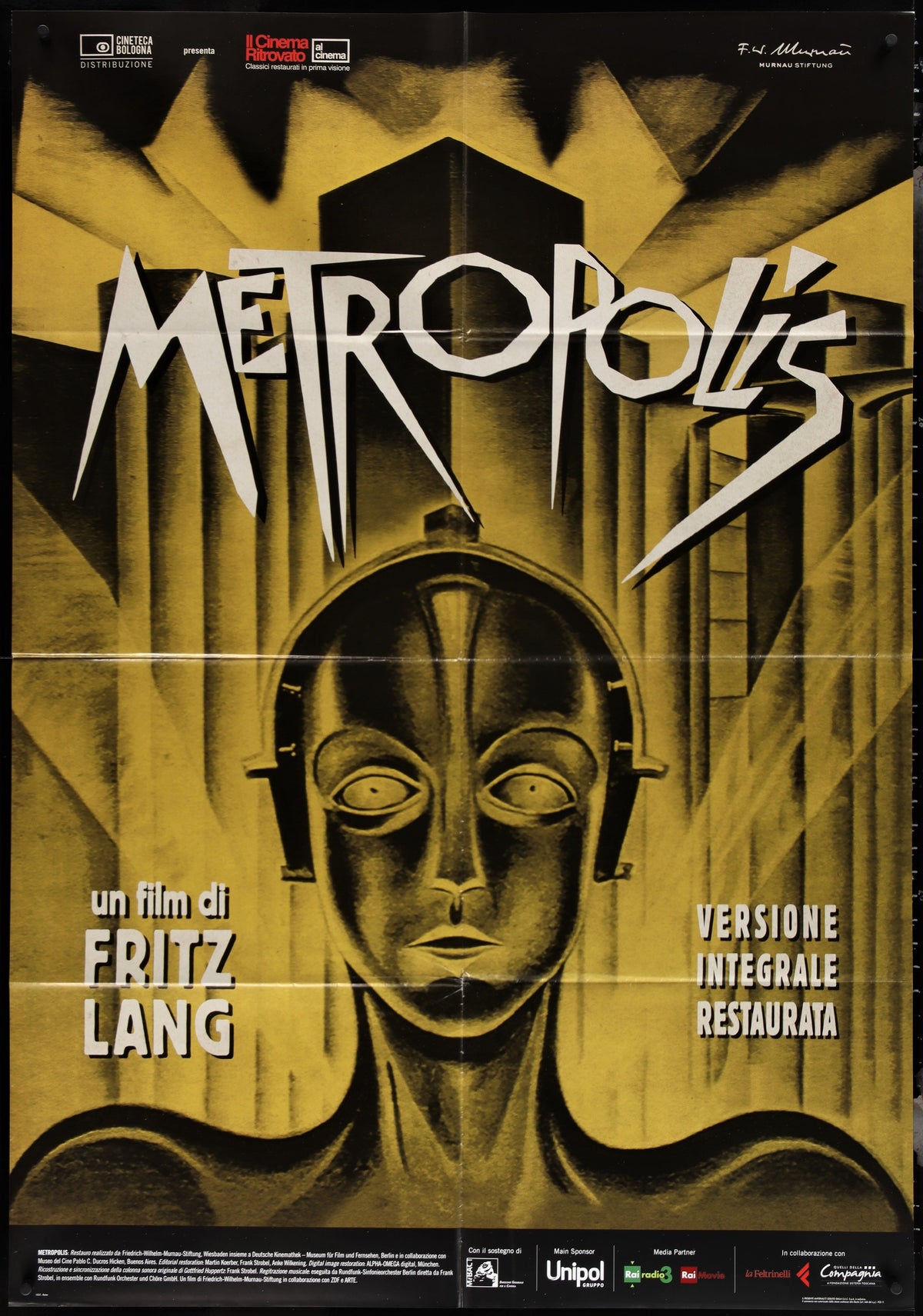 Metropolis- Italian Release - Authentic Vintage Poster