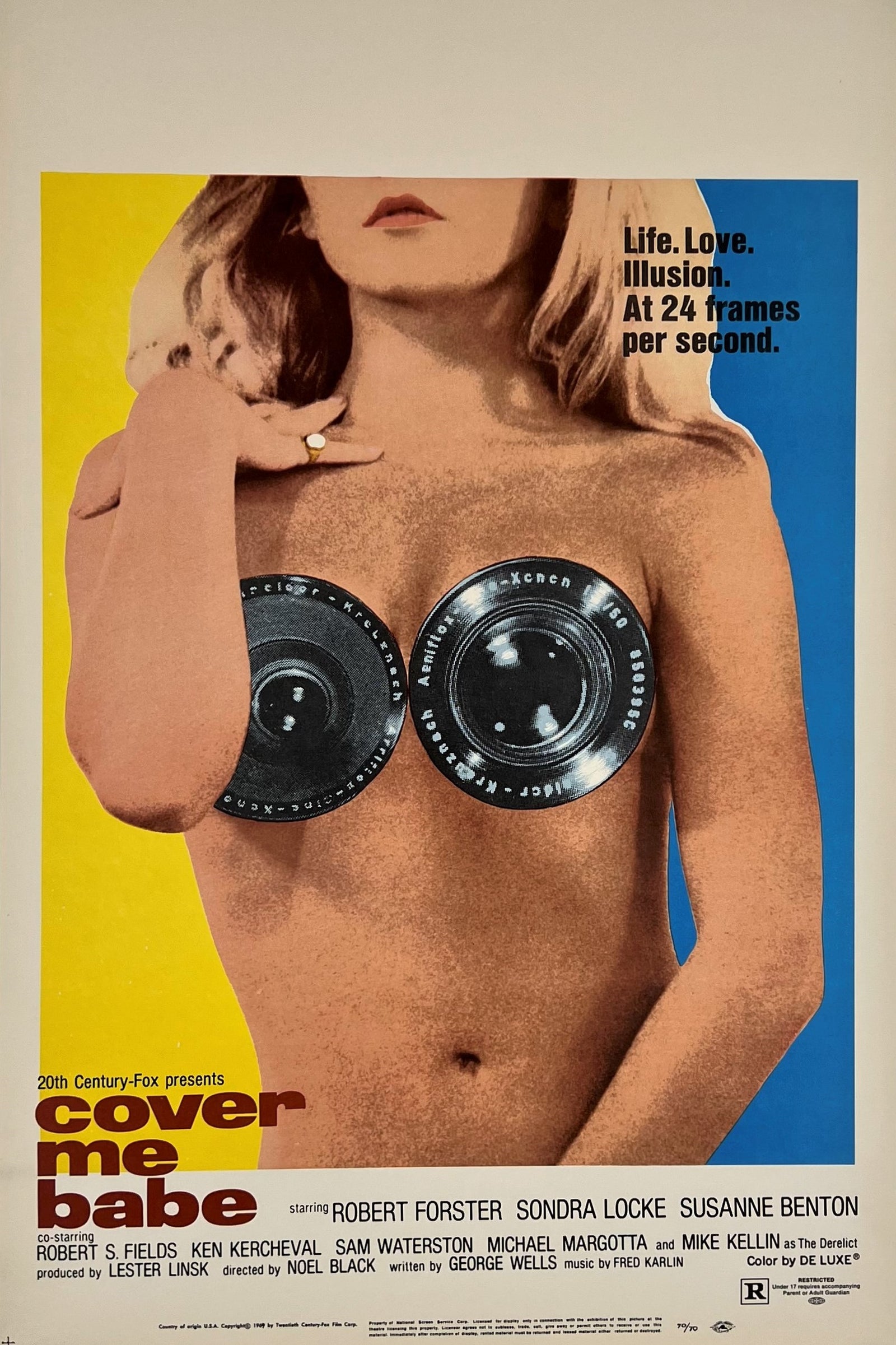 Cover Me Babe - Authentic Vintage Poster