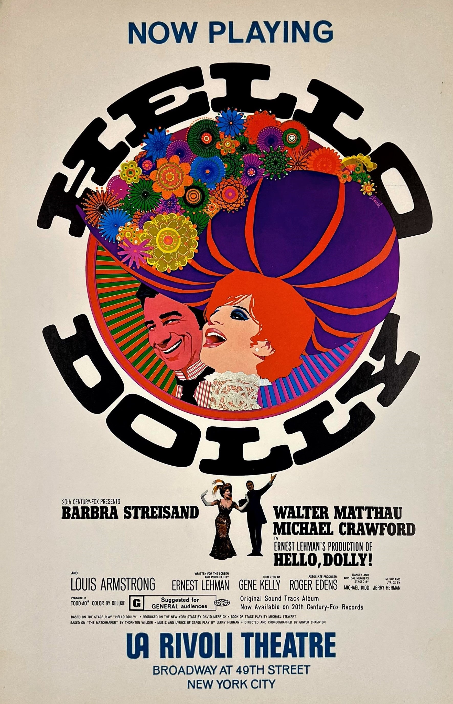 Hello Dolly - Authentic Vintage Poster