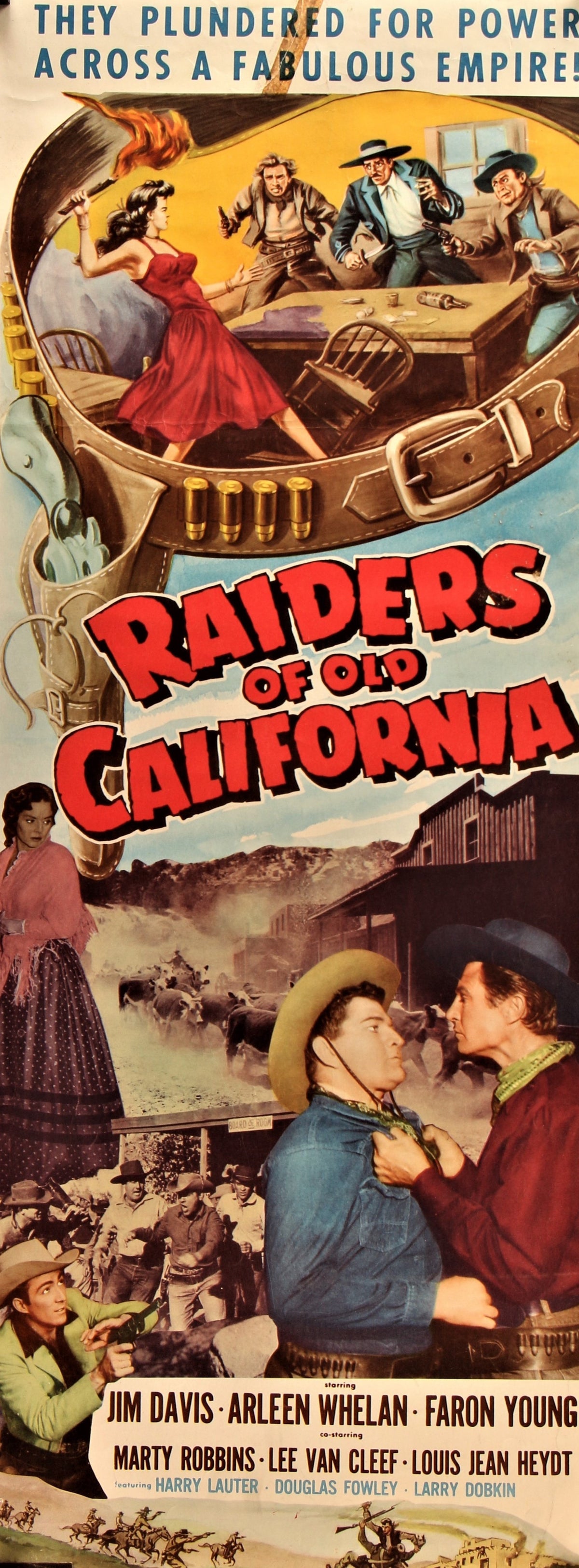 Raiders Of Old California - Authentic Vintage Poster