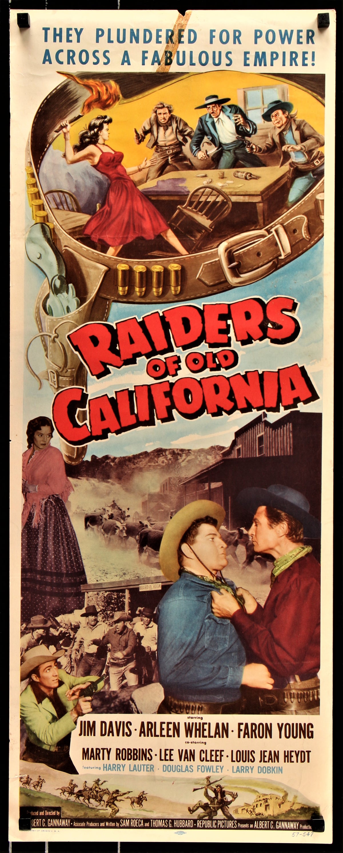 Raiders Of Old California - Authentic Vintage Poster