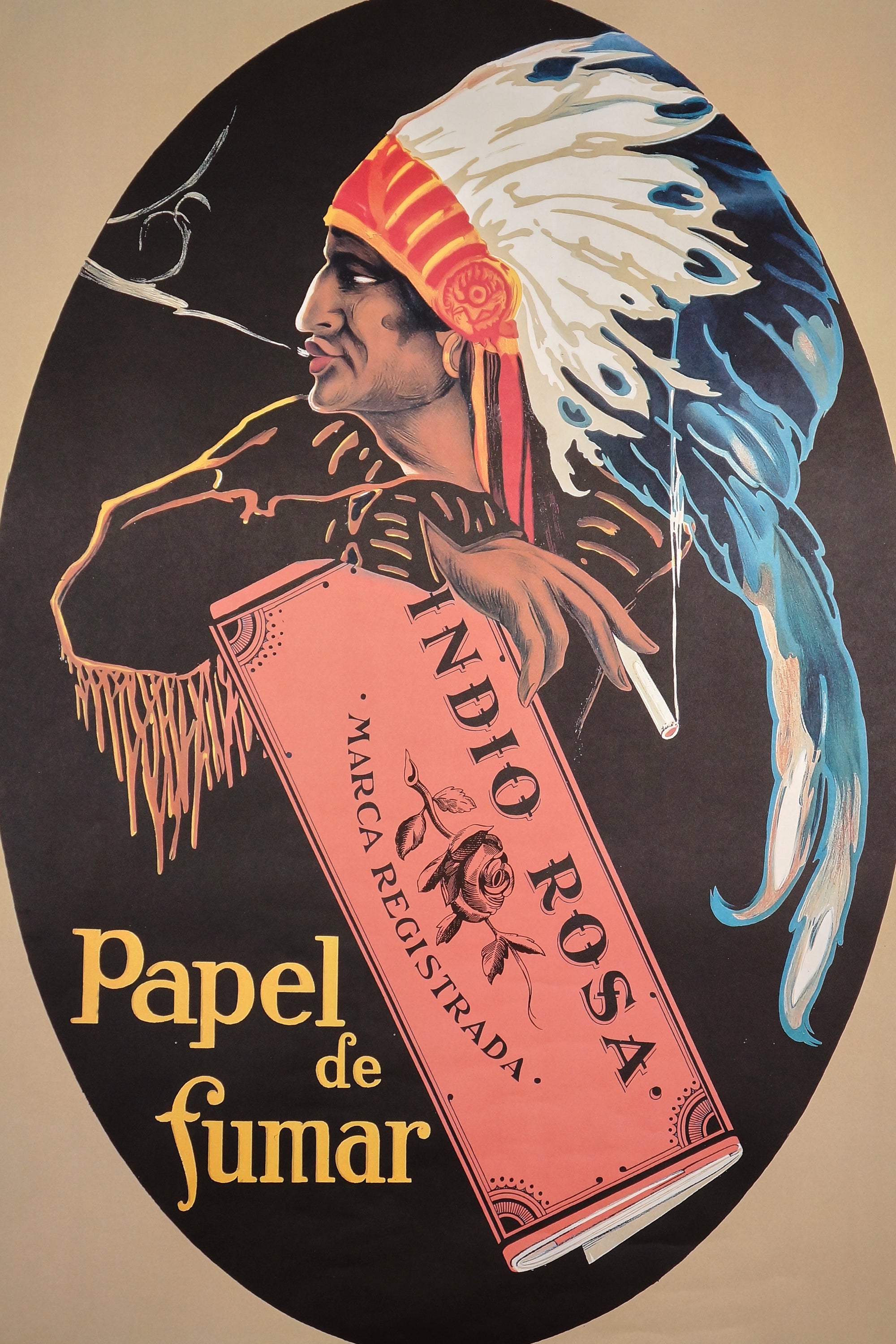 Papel de Fumar - Authentic Vintage Poster