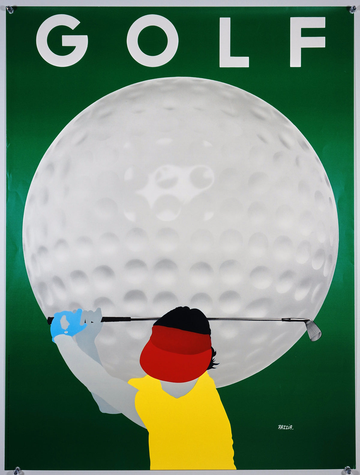 Razzia Golf - Authentic Vintage Poster