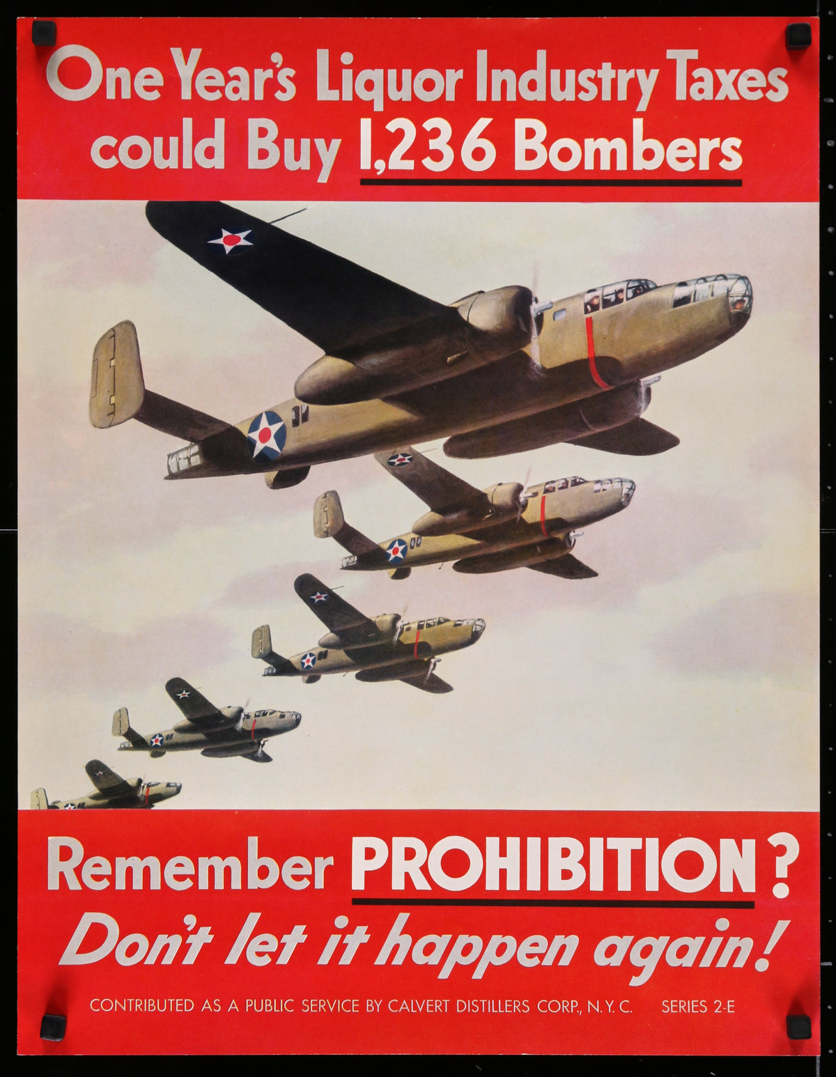 Remember Prohibition - Authentic Vintage Poster