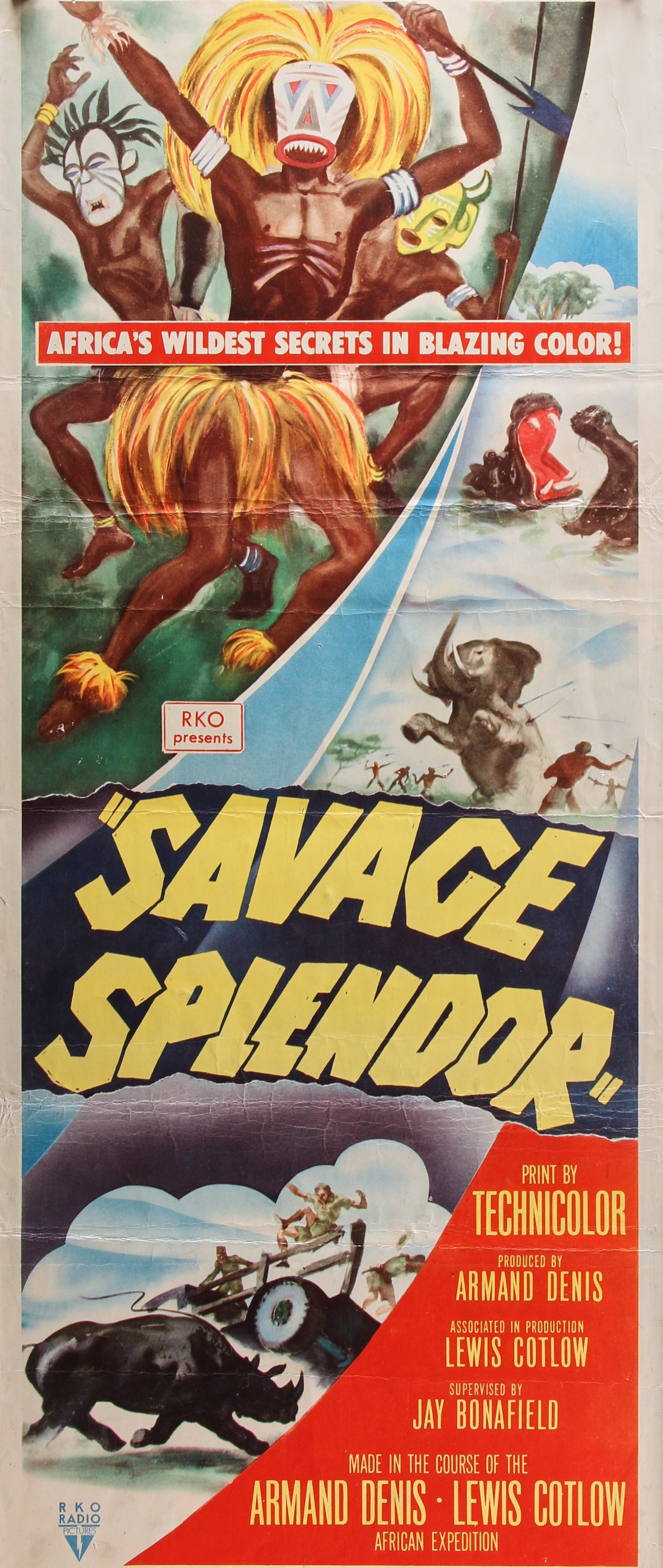 Savage Splendor - Authentic Vintage Poster