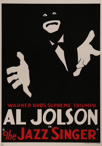 The Jazz Singer- Original Vintage Poster - Authentic Vintage Posters