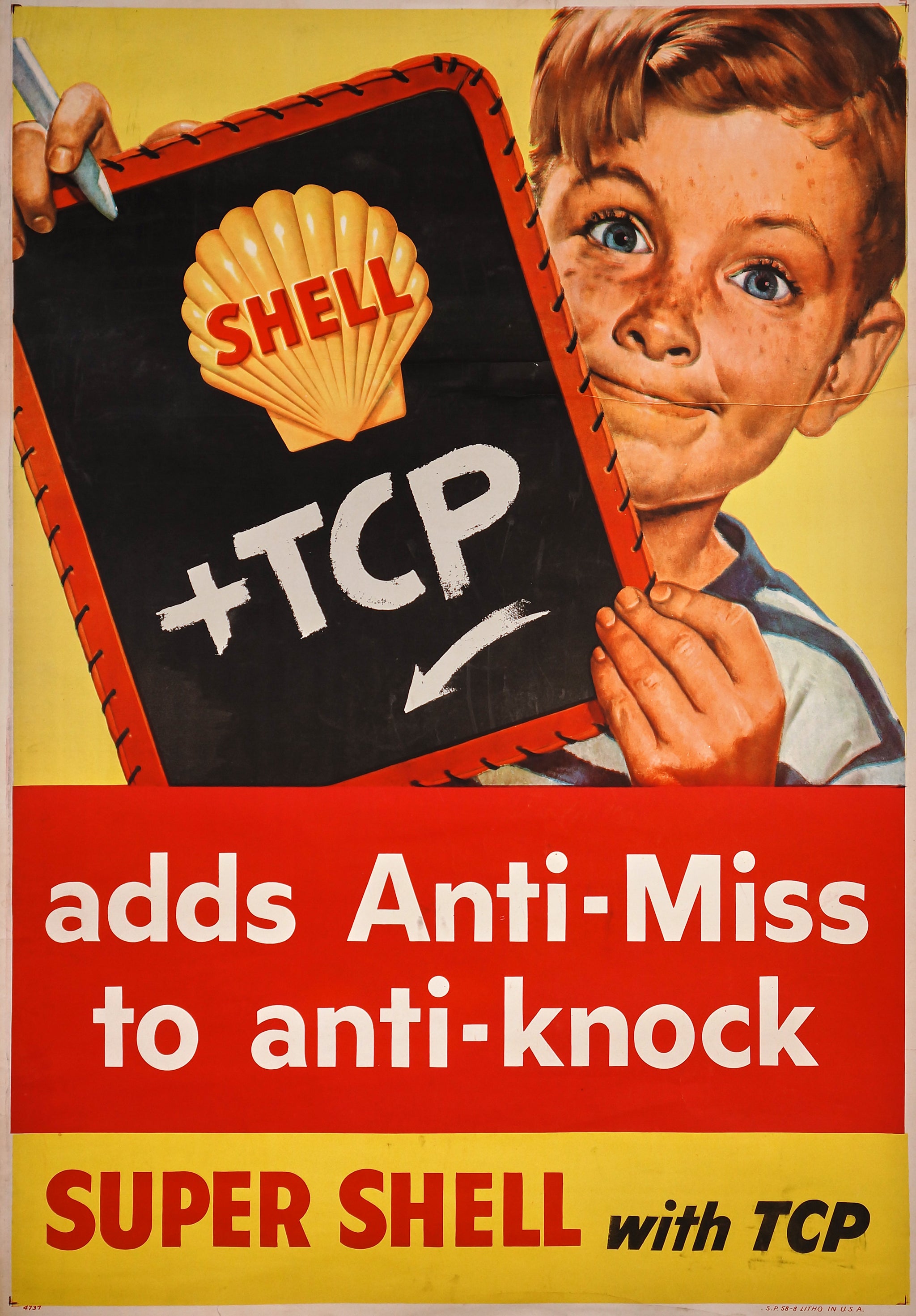 Shell TPC- Original Vintage Poster - Authentic Vintage Posters